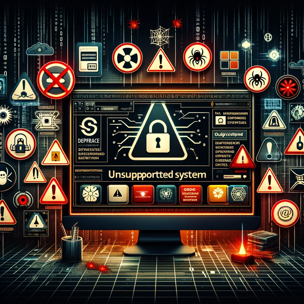 unsupported systems and applications